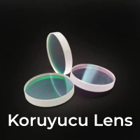 50x2 mm Koruyucu Lens